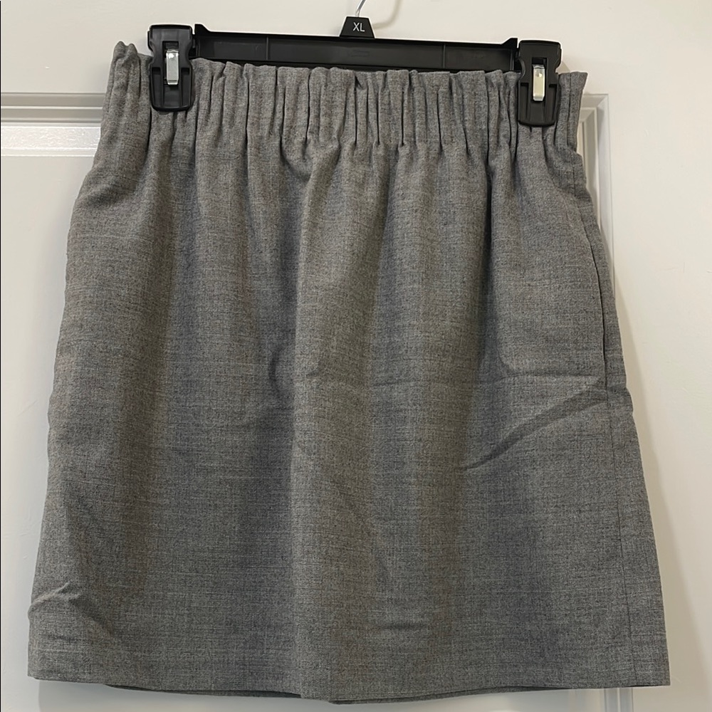 J. Crew Classic Gray Women's Skirt